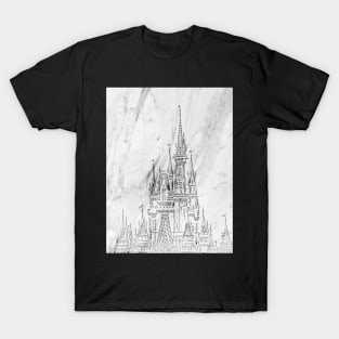 Magic Castle Marble Carving T-Shirt